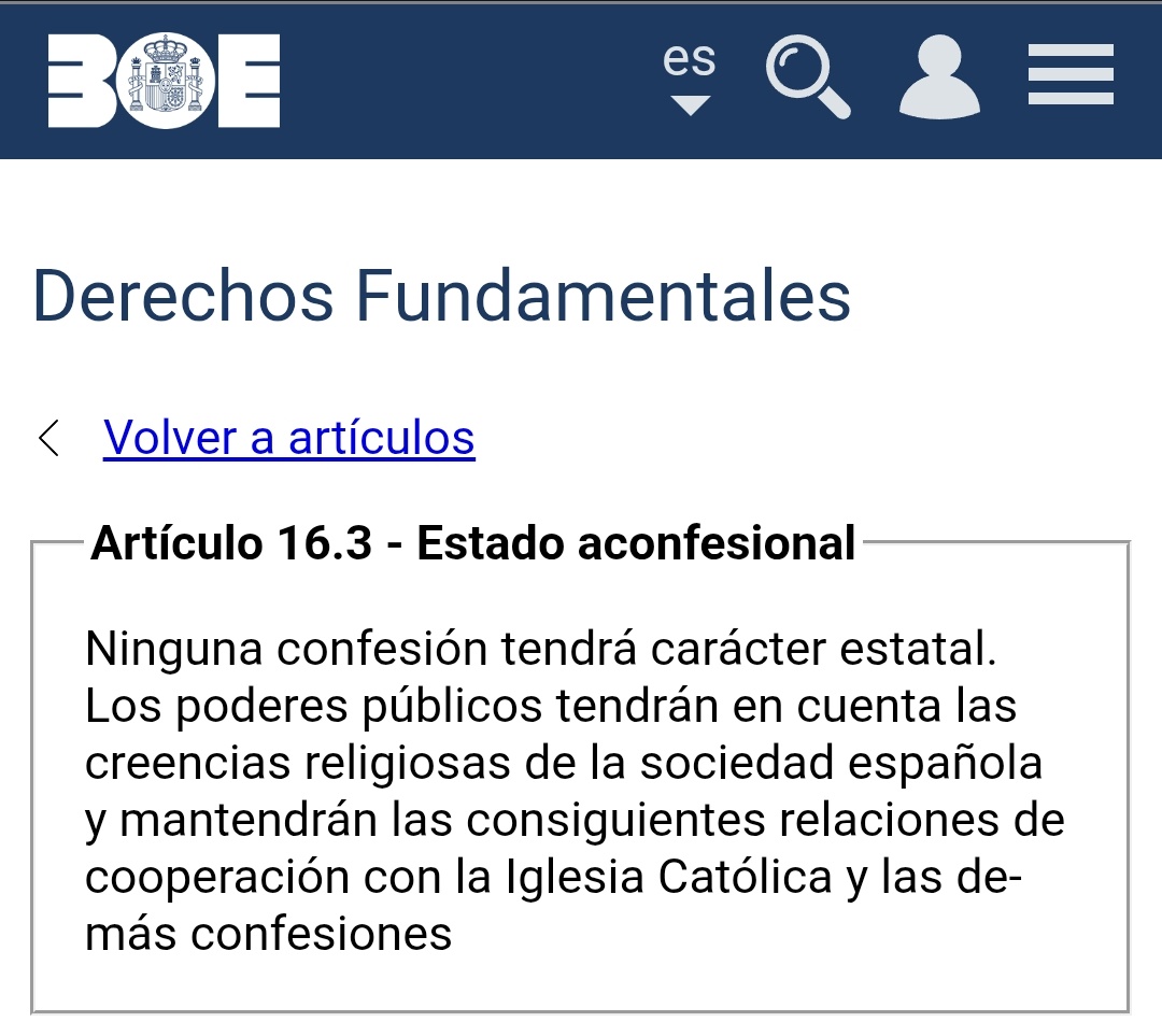 Si no entendéis el idioma que decís defender, el problema es vuestro no nuestro. 
A ver si acabamos ya con que las fiestas litúrgicas sean tambien festivos nacionales.