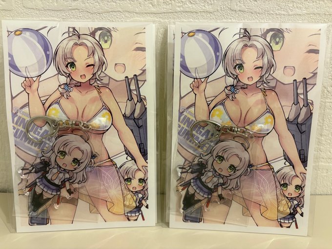 新刊のメロン登録はまだ済んでないみたいなので明日になったら告知します。一先ずグッズの宣伝!
衣笠さんアクスタ&amp;アクキーもリアイベでは初出しになるので何卒よろよろです。 