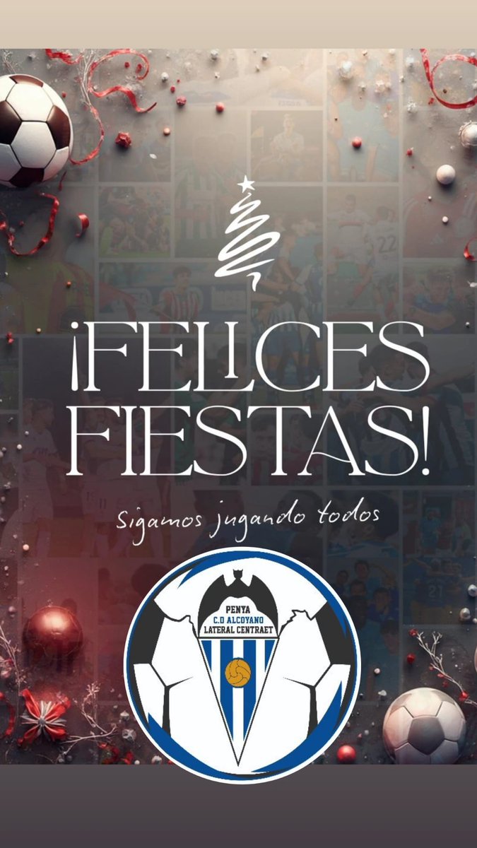 Volem desitjar-vos unes bones festes plenes de felicitat, bons moments i que la moral sempre ens acompanye.
🎄🩵🤍🩵