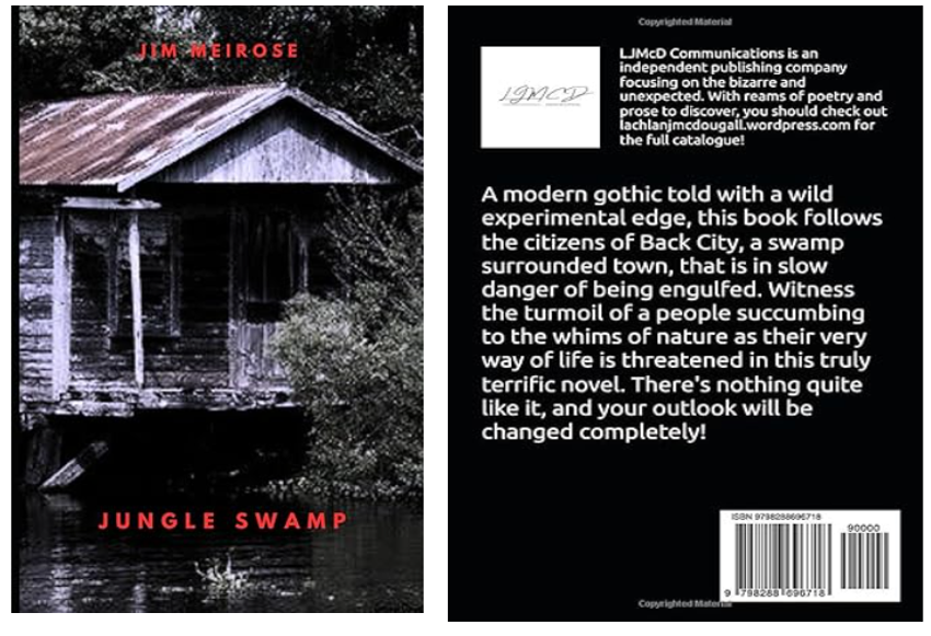 jwmeirose's tweet photo. Jungle Swamp
Take a look - on Amazon
#experimentallit #literaryfiction #fictionwriter https://t.co/S1d5dvDmYk