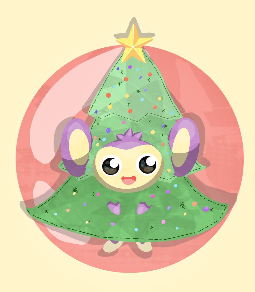 🎄𝐌𝐞𝐫𝐫𝐲𝐂𝐡𝐫𝐢𝐬𝐭𝐦𝐚𝐬🎄
🎄着せられたエパちゃん🎄
 #いろいろエイパム