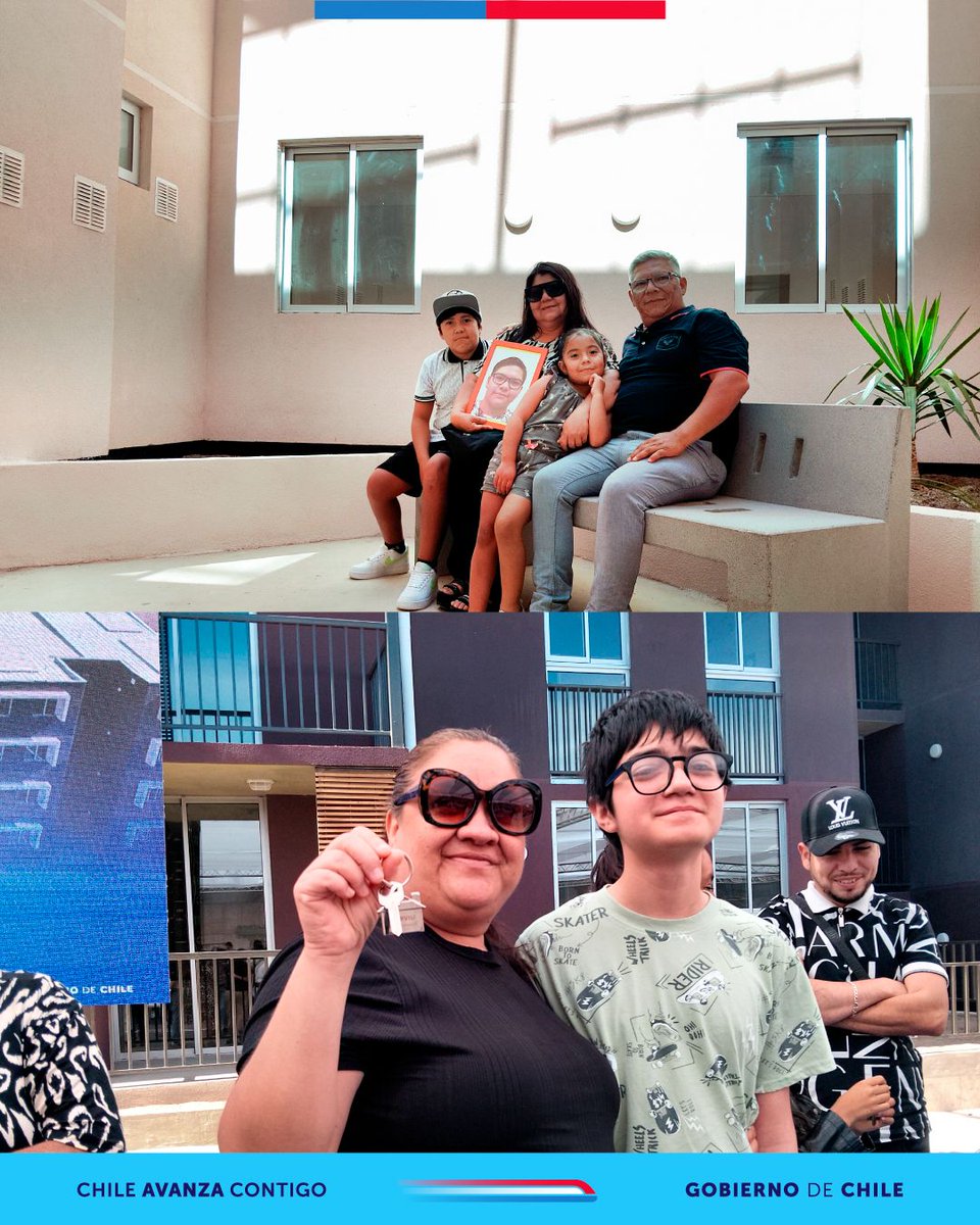 626 familias de Arica celebrarán navidad en su nuevo hogar🏡✨Marcando un hito en sus vidas al alcanzar el sueño de la casa propia. 
Con la entrega de estos Conjuntos Habitacionales, sumamos 6.593 viviendas entregadas, 87,4% del Plan de Emergencia Habitacional en la región.