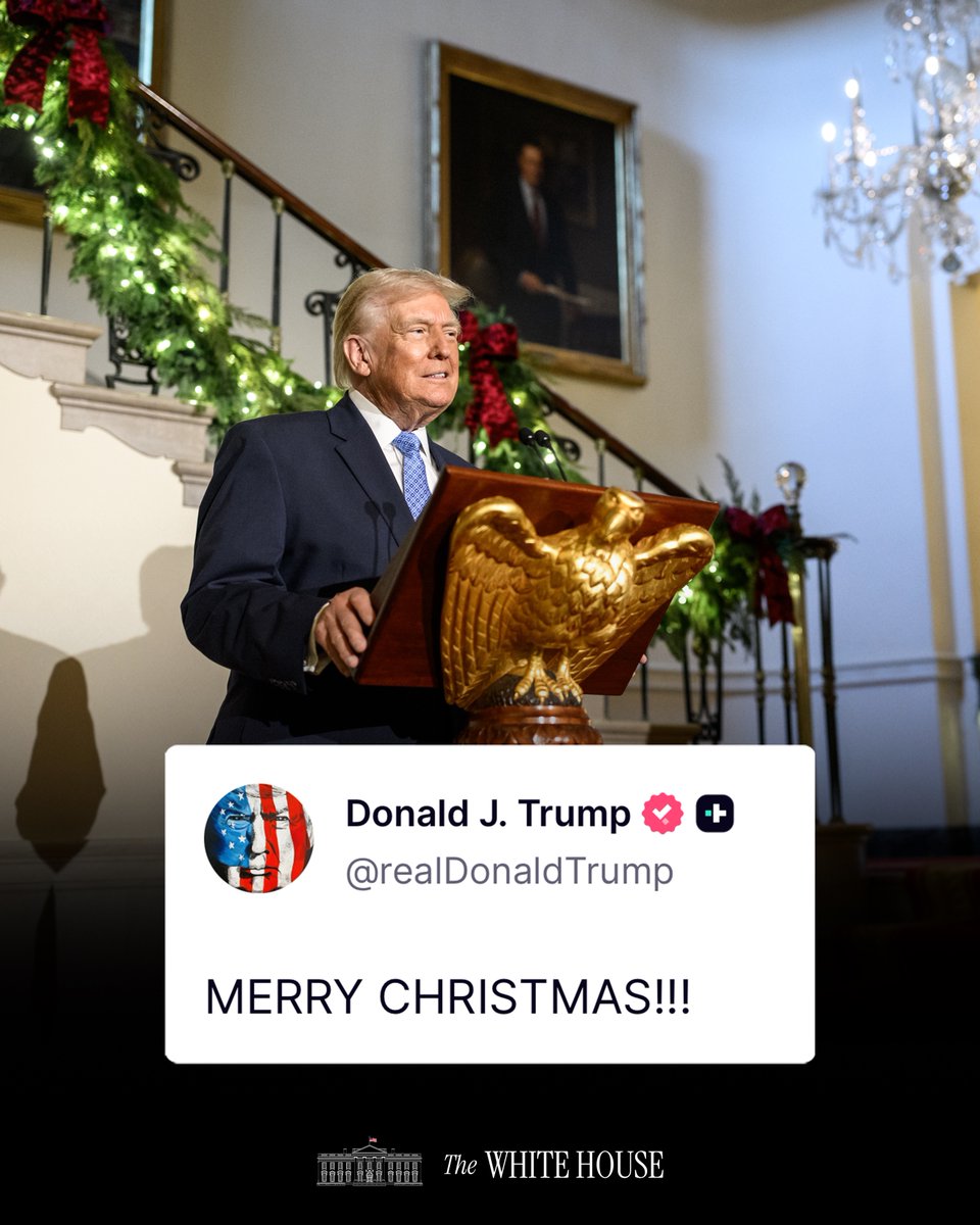 WhiteHouse's tweet image. 🎄🇺🇸