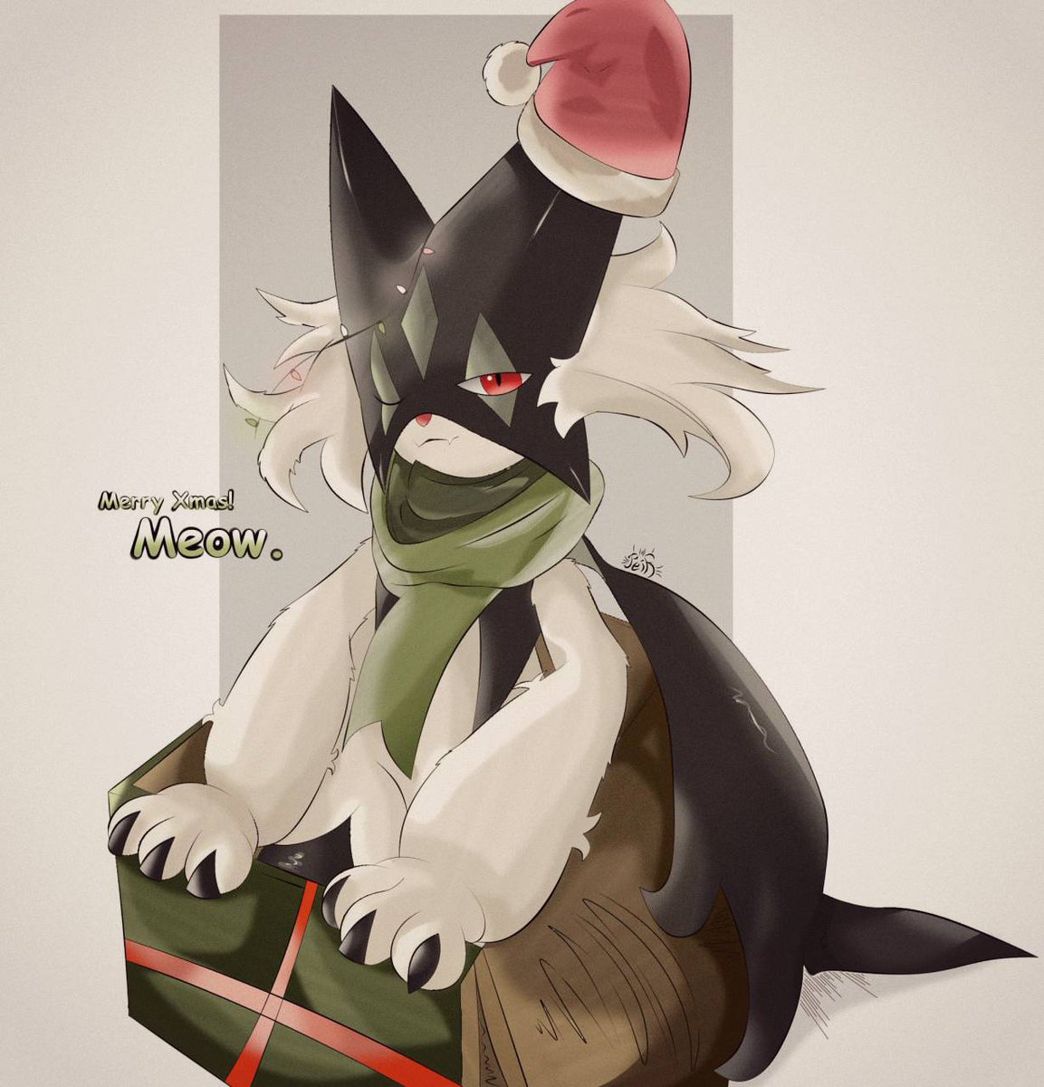 peirot1337's tweet image. Merry Xmas! (∪.∪ )...zzz