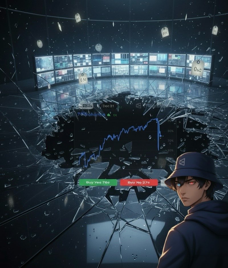 The price of global events has fallen through the floor. 

The chance of a war ending is valued at nine-tenths of a cent. 

The odds of a leaders' meeting are at six-tenths. 

This is not a mistake - it's <a href="/Polymarket/">Polymarket</a> . 

And it's screaming: December will be quiet. 

I'm just