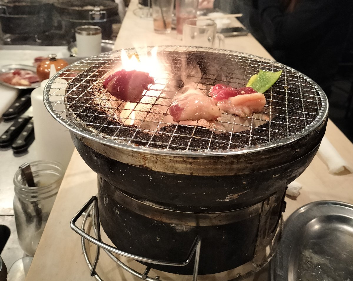 ジビエ

チキンでも七面鳥でもなくキジ肉とうずら肉と鴨肉食べた(写真でどれがどれだったかは忘れた) 