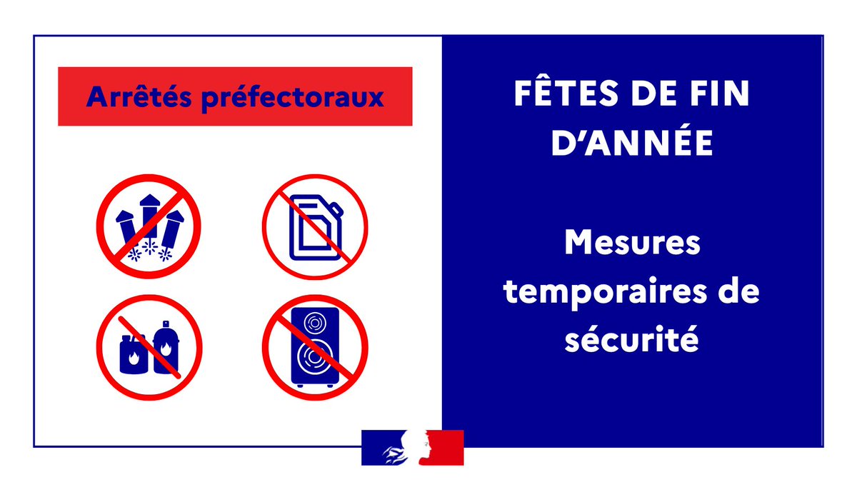 Image de Préfet de la Marne - #Sécurité I Fêtes de fin d'année

Pour des fêtes de fin d'année en toute sécurité dans la #Marne, le