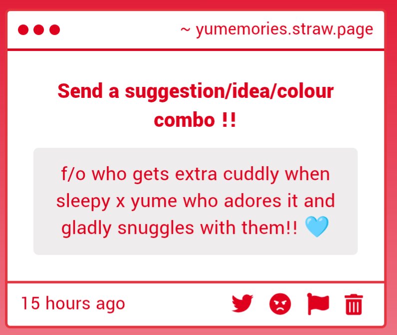 [ : ̗̀➛ Yume Prompt !! 🌸 ]

f/o who gets extra cuddly when sleepy x yume who adores it and gladly snuggles with them
