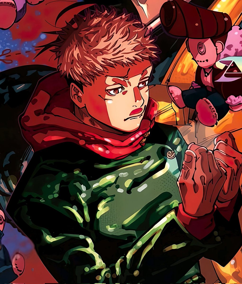 elisisiii's tweet image. poor yuji never had a good day since shibuya😭