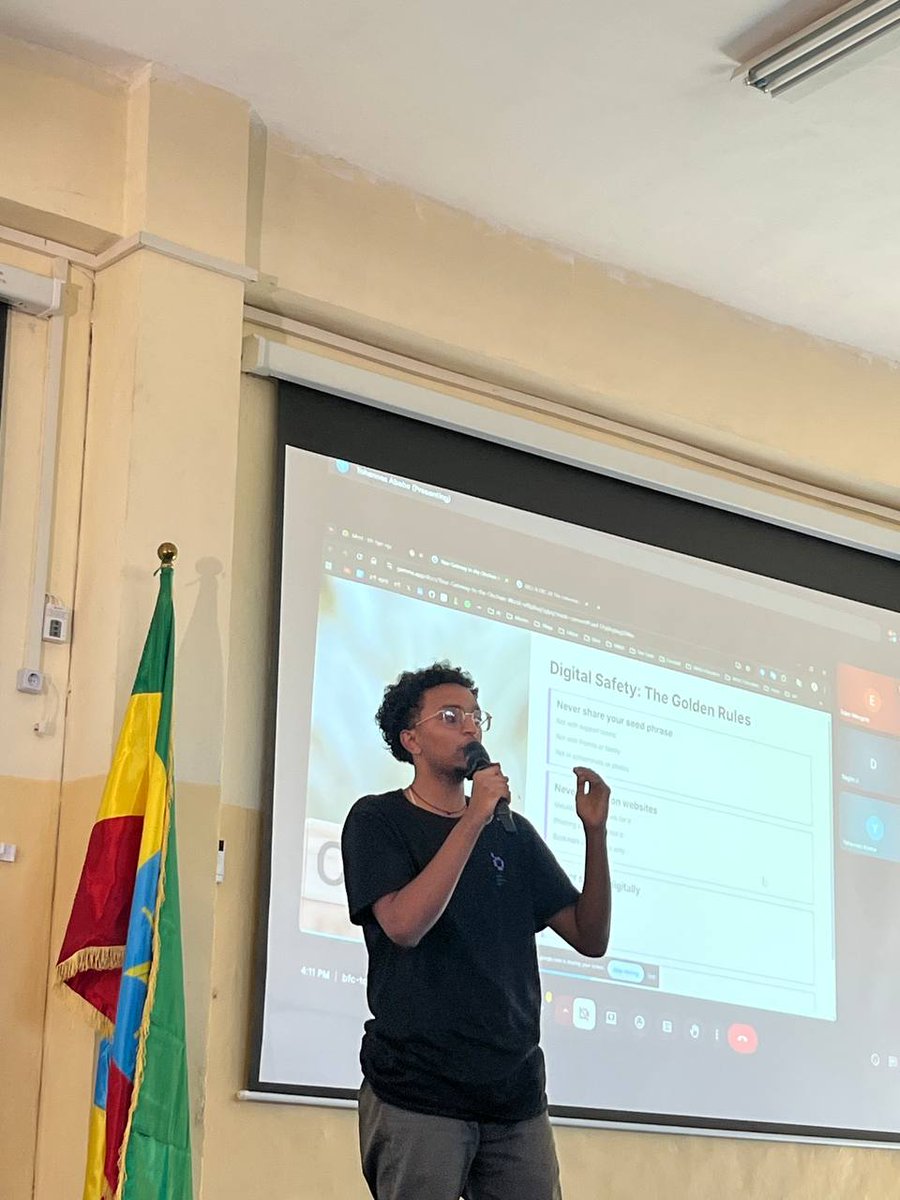 PhantomFTP's tweet image. Been an amazing event💫. Can't believe a workshop could actually be fun 😁

Thank you Jordan, Yohannes and Rodas 👊. Hopefully, we'll see more of you 

@Web3Ethiopia @BaseEthiopia_ @baseEastAfrica