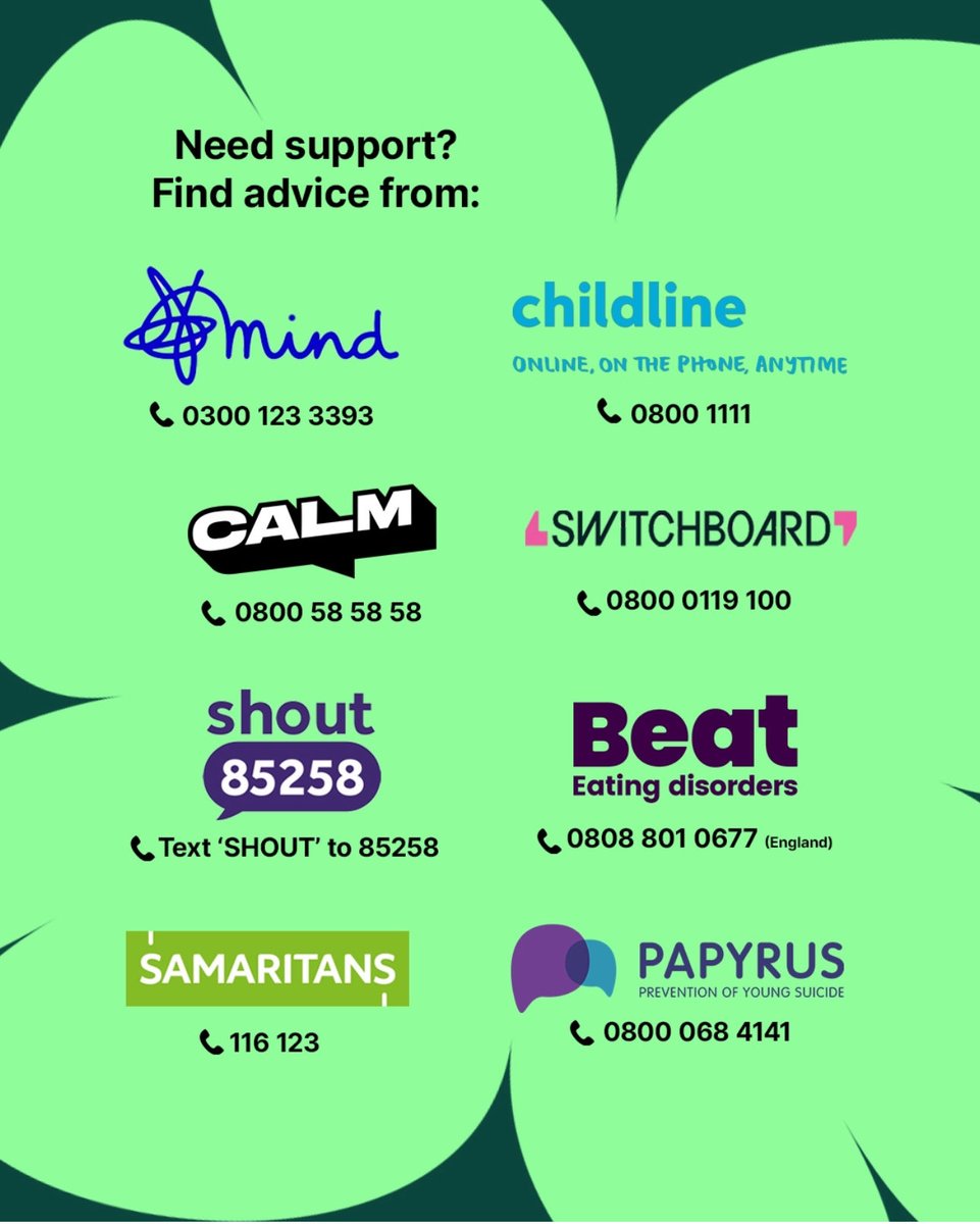 goodgrieftrust's tweet image. There are a number of helplines that will be open over the festive season.

We hope these help 🧡please call if you are struggling, you are not alone. 🧡