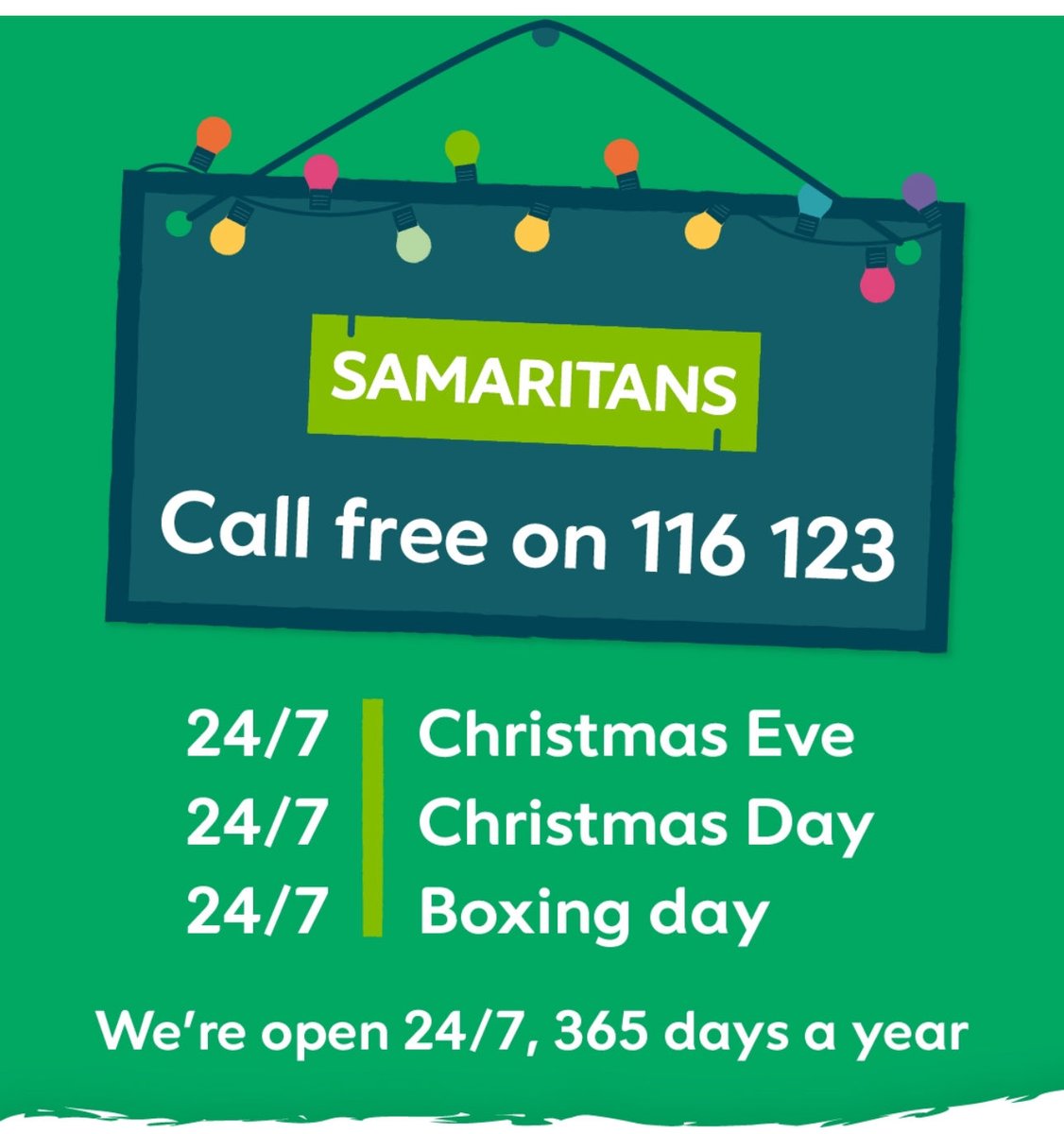 goodgrieftrust's tweet image. There are a number of helplines that will be open over the festive season.

We hope these help 🧡please call if you are struggling, you are not alone. 🧡