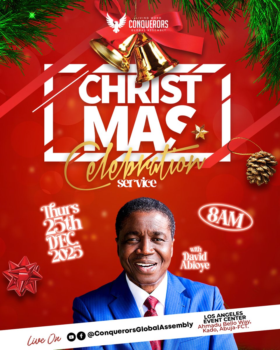 Joy has a sound, and this season it is loud!
We gather to celebrate Christ our King, the Gift that changed the world and the Light that still shines in every heart.

“For unto us a Child is born, unto us a Son is given…” — Isaiah 9:6
“Glory to God in the highest, and on earth