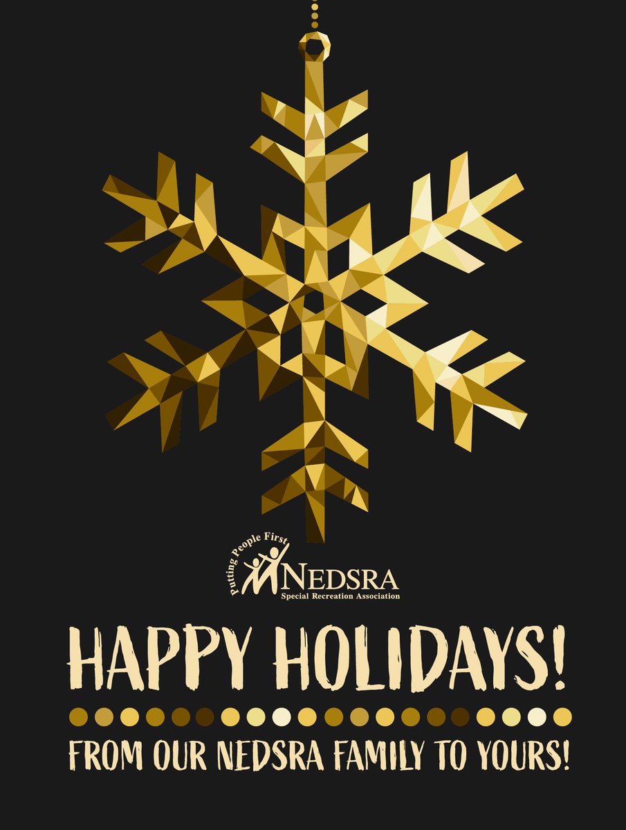 In observance of the Holiday Season, here are the NEDSRA Office Closures:

❄️Wednesday, December 24th
❄️Thursday, December 25th
❄️Wednesday, December 31st
❄️Thursday, January 1st

Have a Safe Holiday Season!