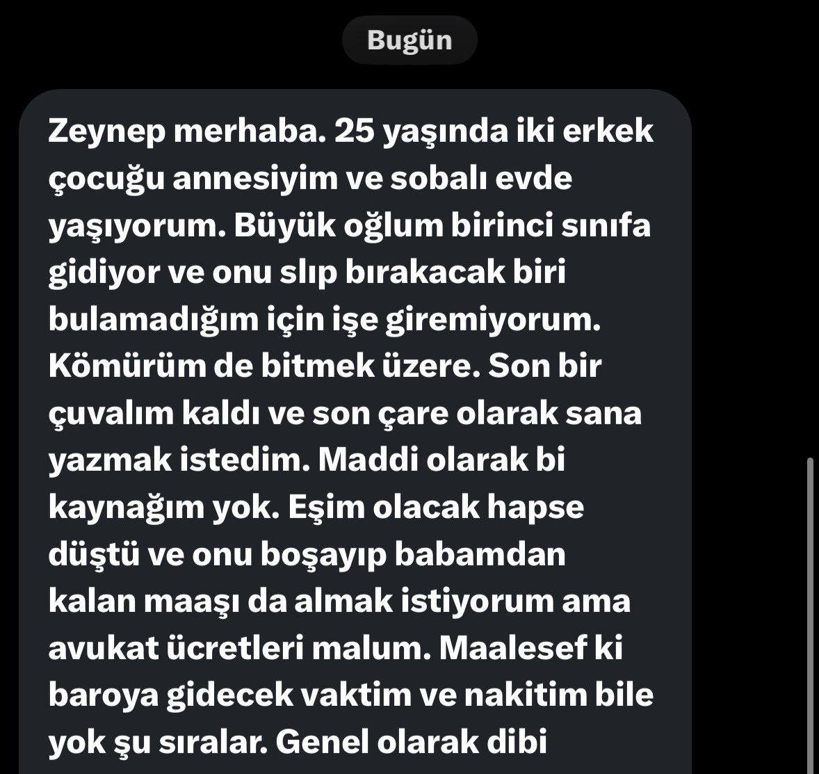 Denizliden gönüllü avukat çıkar mı maddi durumu yokmuş hiç 🙏