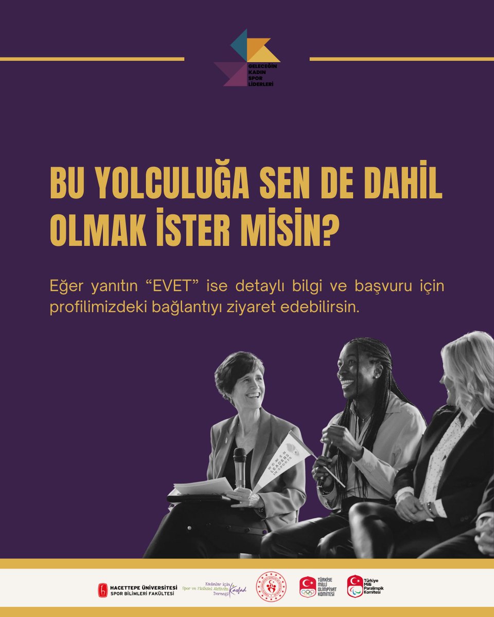 Geleceğin Kadın Spor Liderleri (GKSL) programı ile neyi hedefliyoruz? 🚀

Amacımız; sporun her alanındaki kadınların liderlik pozisyonlarını bir kariyer yolu olarak benimsemelerine ve bu yolda gerekli yetkinlikleri kazanmalarına yardımcı olmak ve Türk spor ekosistemini çok daha