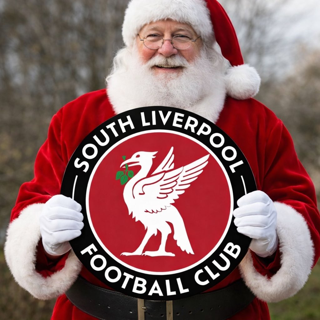 As the festive season hits its peak, all of us a South Liverpool FC want to wish you all a very Happy Christmas. Whatever way you are spending it, may it be happy, peaceful and drama free.  All the best and Come on the South!! ⚪️⚫️🔴