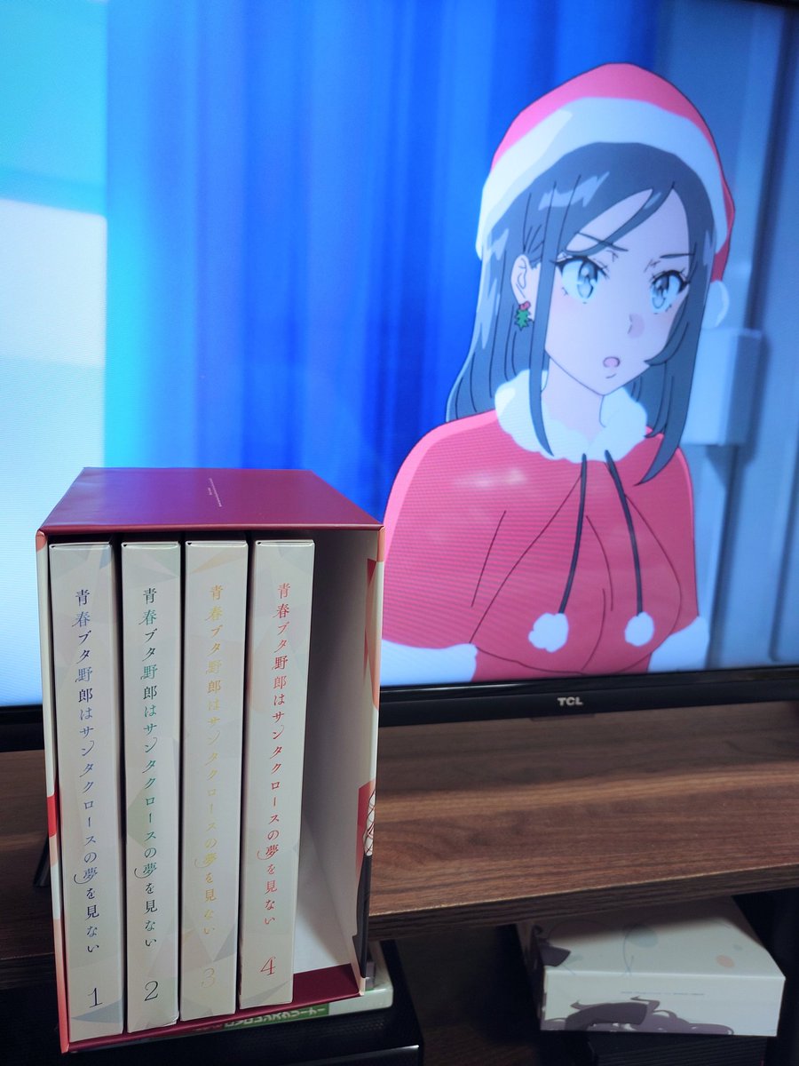 青春ブタ野郎はサンタクロースの夢を見ない』最終巻ブルーレイと収納
