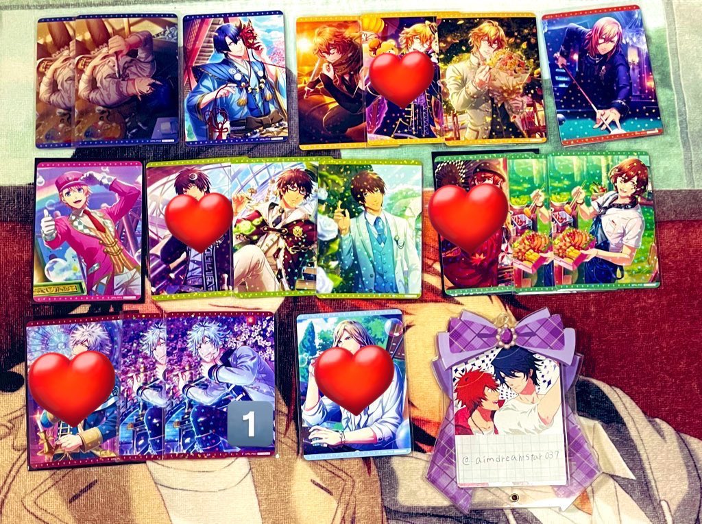 うたプリ シャニライ ビジュコレ 特典 交換先を探しております。 譲)真