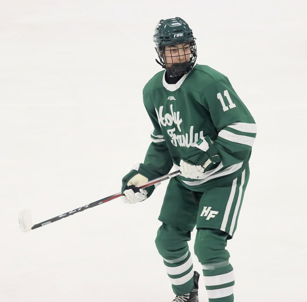HockeyIntel_'s tweet photo. Donovan Klin with the shorthanded game-winner in Holy Family’s win over Hill-Murray last night. The freshman now has 12 points in 10 games. https://t.co/LGvqKyZm7O