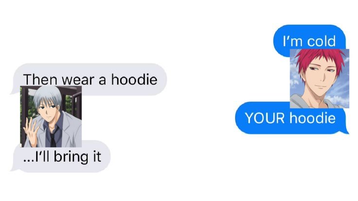 Seijuro is a MASSIVE clothes thief #mayuaka