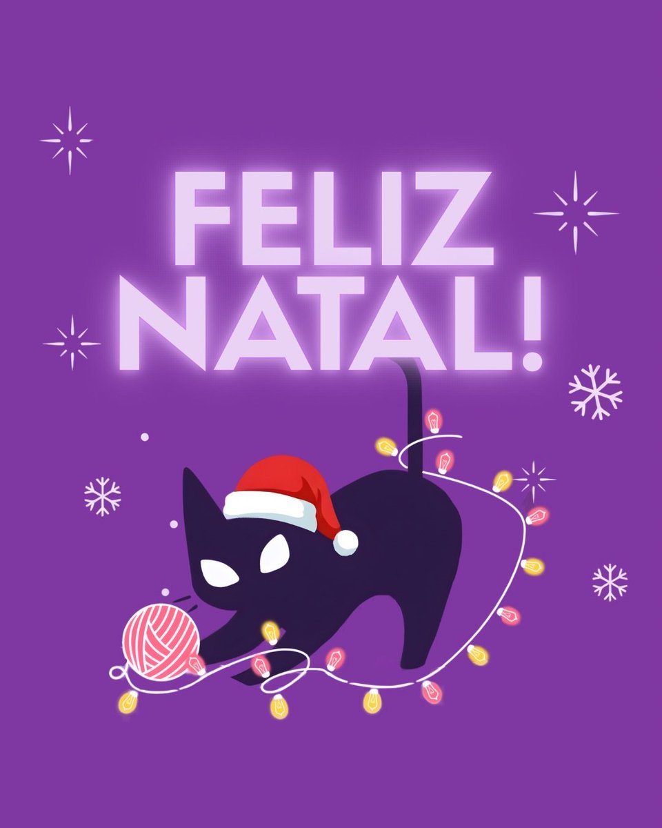 egeuapp's tweet photo. Nossa equipe de desenvolvimento deseja um ótimo Natal para todos que já estão acompanhando a jornada do Egeu.
Um destaque especial para as gatinhas que estão coladinhas com a gente 😻
2026 vem aí e vem com tudo! #FelizNatal #Egeu https://t.co/ggnZPyCpt4