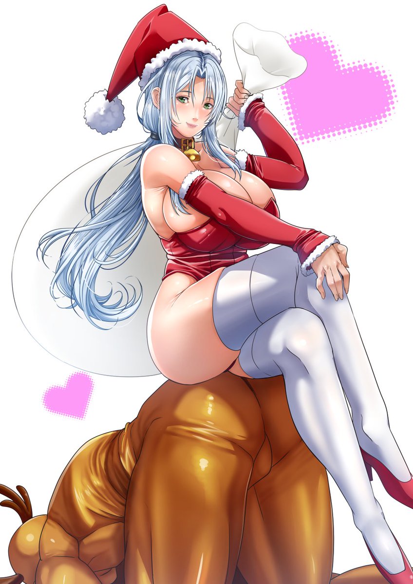 ホワイトクリスマス(意味深)が似合う女ことhmkさんのサンタ衣装。 