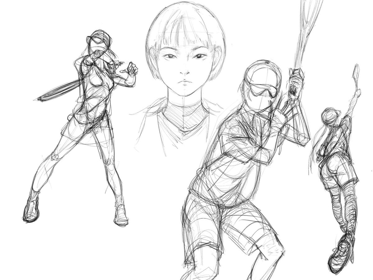 funwarisaurus's tweet image. ソフトテニスはね、テニスと打ち方が結構違うのもいいんですよ
本当はもっと丁寧に描きたいけど

#落書き