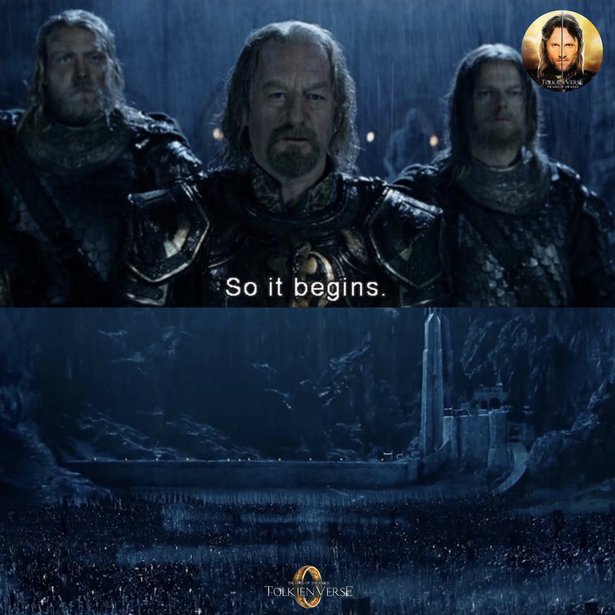 ToIkienverse's tweet photo. Si empiezas la versión extendida de Las Dos Torres el 31 de diciembre a las 21:13:19, empezarás 2026 con Théoden diciendo: ''comienza la batalla''. 

La mejor forma de comenzar el año. https://t.co/IWkmbOlUCv
