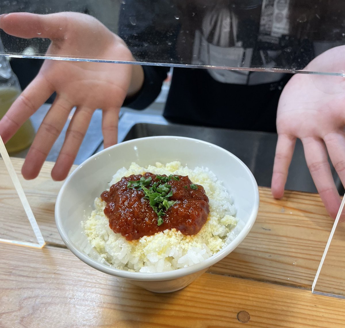 アメノオトさん ◇限定 トマトまぜそばS🍅 ◇味玉 ◇粉チーズ