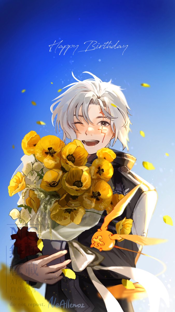 NeAllen02's tweet image. おめでとう！！
ずっと大好きです！！！

#アレン・ウォーカー誕生祭2025
#アレン・ウォーカー生誕祭2025