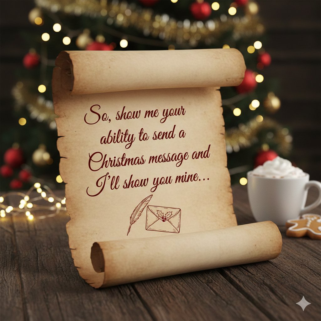 1LeonelServer's tweet image. So, show me your ability to send a Christmas message and I'll show you mine...