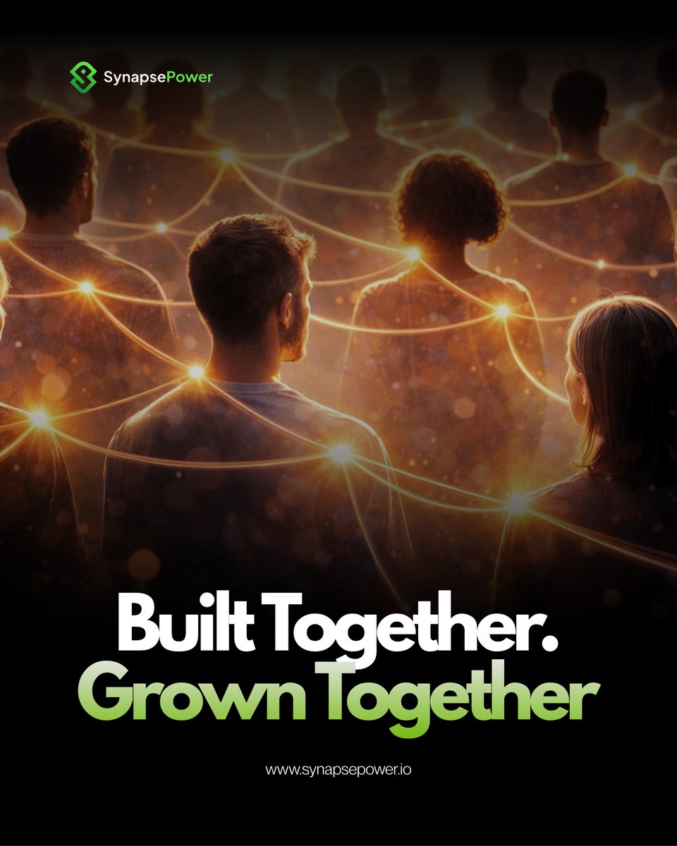 synapsepw's tweet photo. 🤝 Strong AI systems grow with strong communities.
🌱 At Synapse Power, growth is built step by step, together.
🌍 AI providing works best when access is shared and transparent.
🚀 This is how long-term ecosystems are created.

#AI #Synapsepower #Growth https://t.co/1CKhYLS6gP