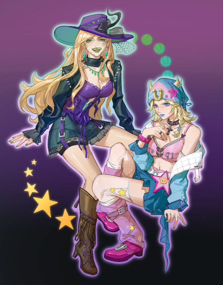 #jjbafanart  #gyjo #sbr 
这期是我定制的铁瘫性转！
请支持铁子姐瘫子妹！
圣诞节快乐！恭喜sbr动画化!
This issue is a custom-made lesbian one for me. Merry Christmas! Congratulations on the SBR animation!