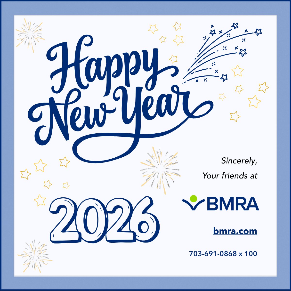☃️Wishing you a safe and happy 2026! BMRA is ringing in the new year with RFO-updated courses, agency-specialized podcasts, and more!⭐️
#HappyNewYear2026 #BMRA #happy2026 #WorkforceTraining #RevolutionaryFAROverhaul #RFO