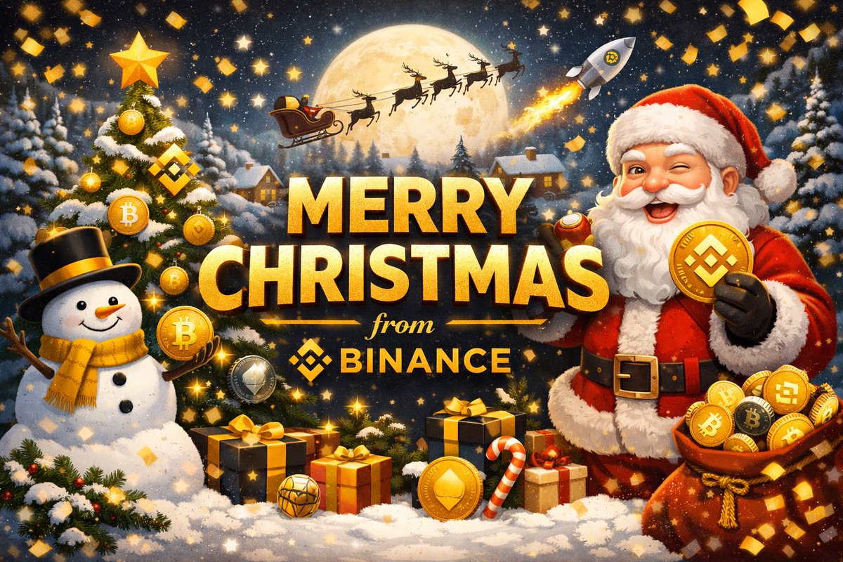 Merry Christmas from our family to yours. Wishing you love, health, and joy from the bottom of my heart. To my community, my people. 🎄🎅🏻 ✨💛
#MERRYBINANCE⚡ #MerryChristmas