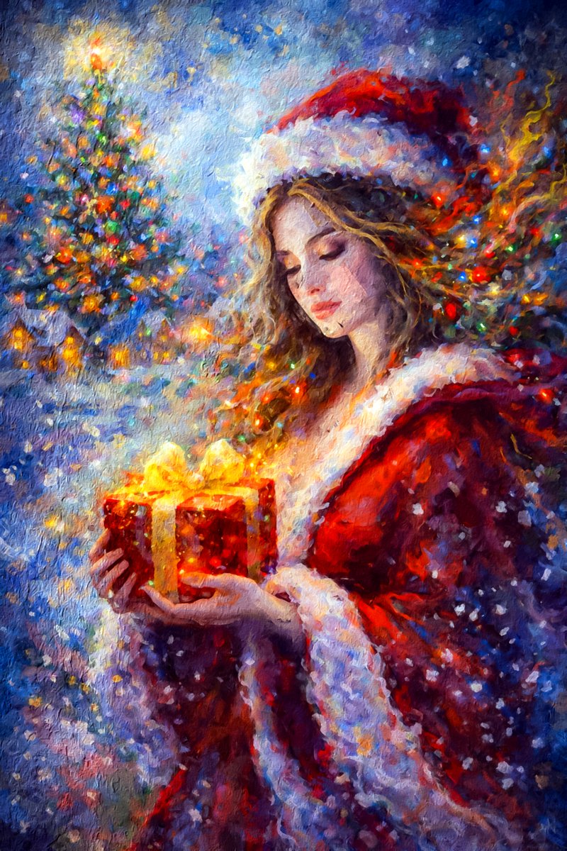 nikolekapo_nft's tweet image. Merry Christmas and Happy New Year!!!

Edition Mint Now for 0.001 $ETH (2.93$)

With love and warmth from the artist ✨🎄

Dear friends and everyone who feels art with their heart,
I wish you a Merry Christmas and a Happy New Year!

Thank you for supporting art, feeling it, and…
