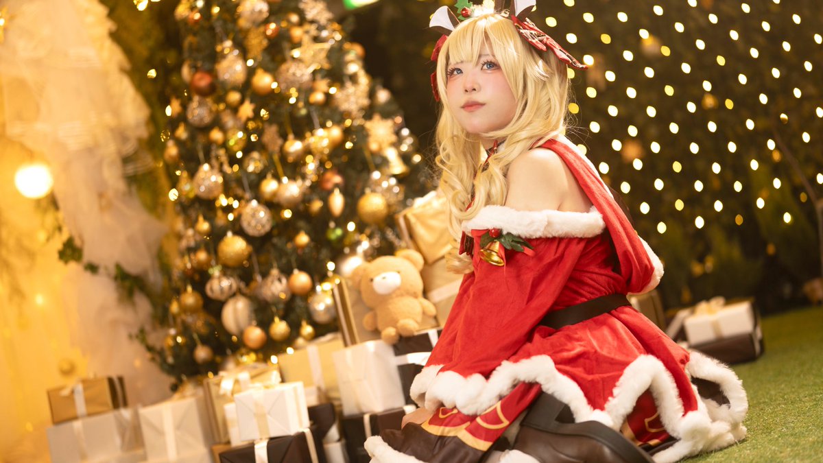 ⚠︎Cosplay
原神￤バーバラ

🎀••┈┈┈┈••✿︎••┈┈┈┈••🎀

            メリークリスマス！
  みんなの元に素敵な
       プレゼントが届きますように。

🎀••┈┈┈┈••✿︎••┈┈┈┈••🎀

📸▷▶︎湯たこまち さん
 #コスプレ  #ハコアム大阪