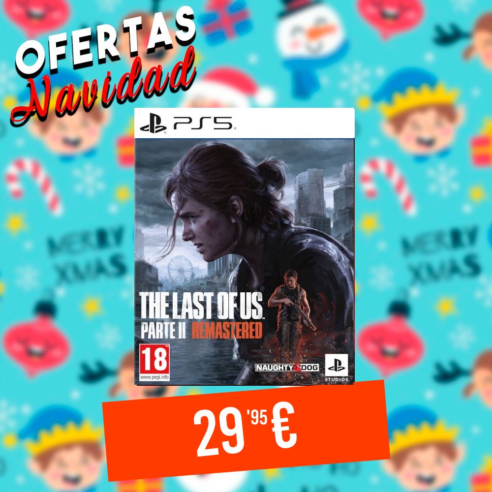 🎄✨ Esta Navidad en GamePLAY Stores disfruta de las mejores ofertas ✨🎄
🎮 The Last of Us Parte II Remastered por 29,95€ en PS5 🔥

Una obra maestra para estas fiestas al mejor precio 🎁 

🎁 Disponible en tienda y buff.ly/SFOmTO4