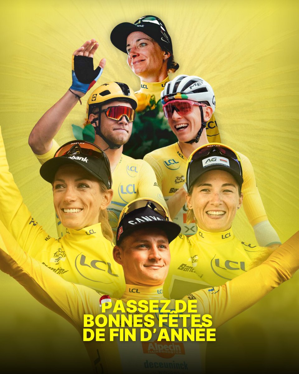 Il n’est pas trop beau ce sapin jaune ?
Bref, on te souhaite de belles fêtes de fin d’année 💛🌟

Crédit Photo : A.S.O.