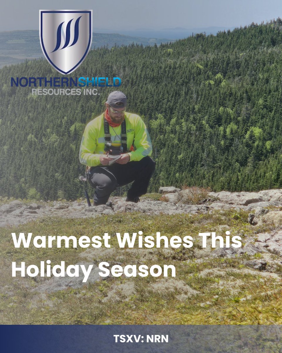 NorthernShield's tweet image. The team at Northern Shield Resources wishes you a Merry Christmas and Happy Holiday Season!