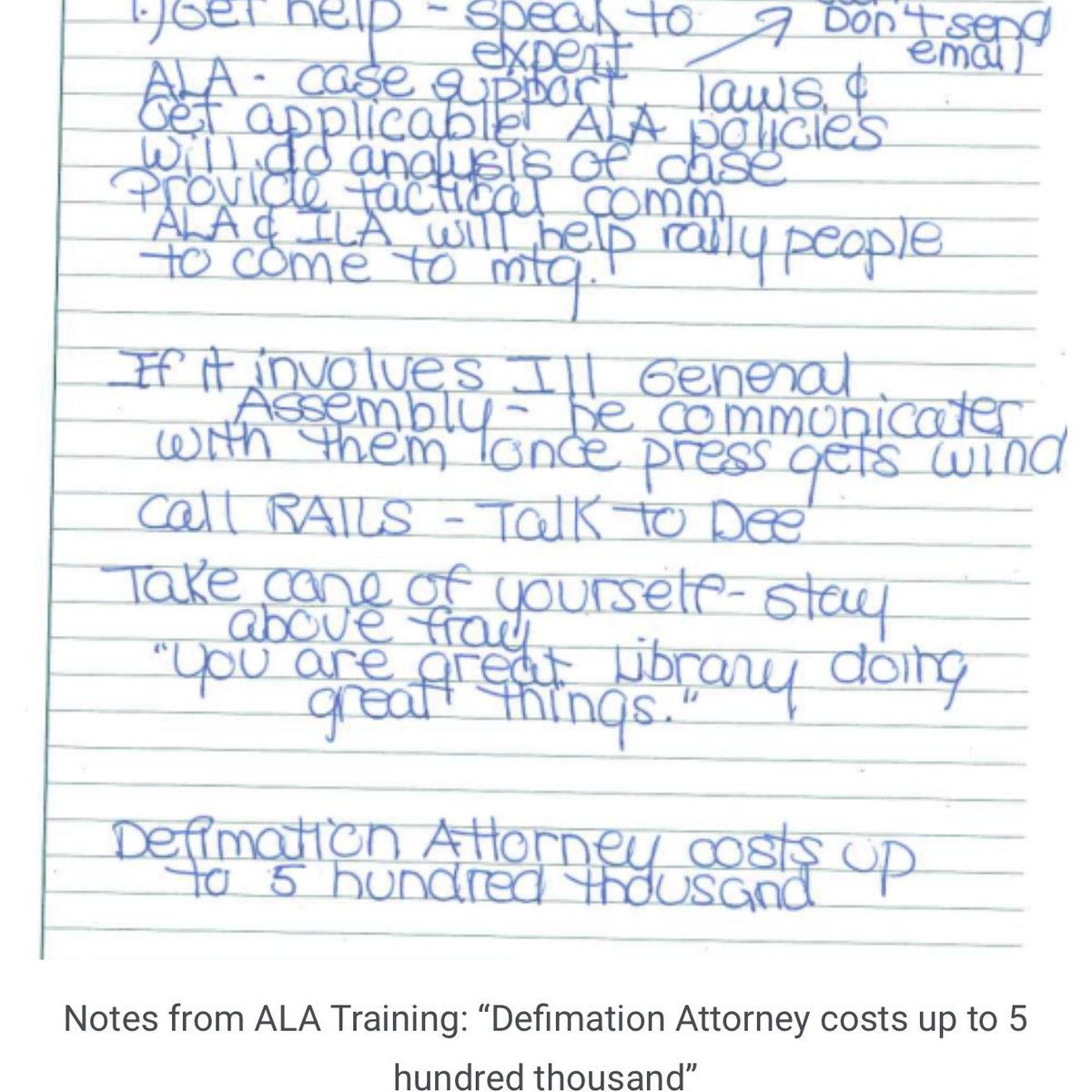 OccupyLibraries's tweet image. School librarian Amanda Jones, suing me for defamation, ends her 2025 recap by gloating over her and American Library Association successfully beating back another parent she and ALA also sued for defamation, as ALA trains librarians to do, with four years of lawfare. The parent…