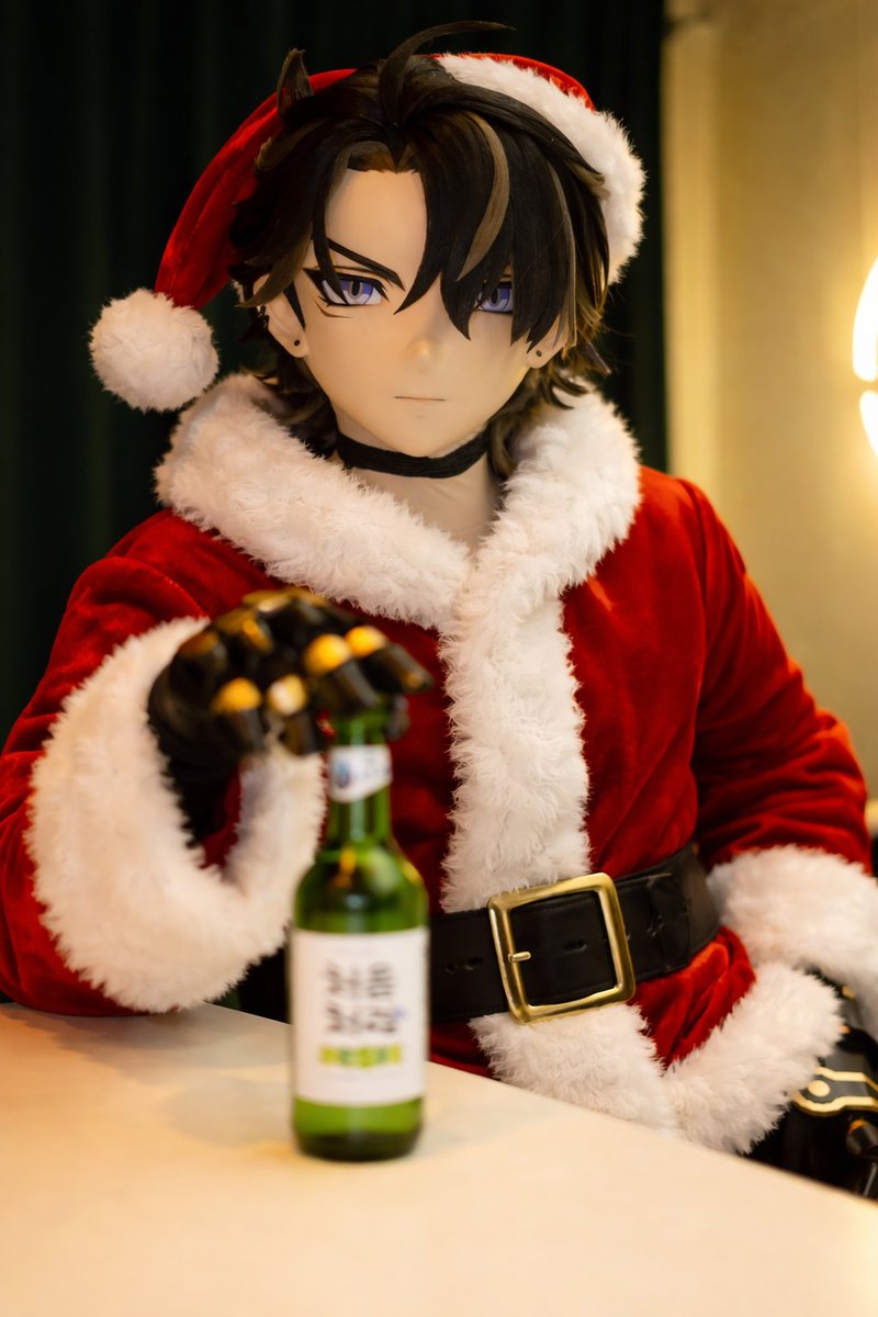 freesia_sekai's tweet image. #크리스마스 #Christmas
#Genshin #원신 #Wriothesley #라이오슬리

울면 안돼~ Soju (소주) 🍶🥂