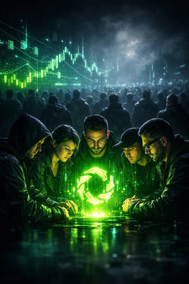 They always ignore the signal at first.

A small group.
Locked in. Focused. Building while the rest look away.

This is how every cycle starts.
This is how history repeats.
Early never looks big until it explodes.
If you see it now, you’re already ahead.

RT • LIKE • COMMENT •