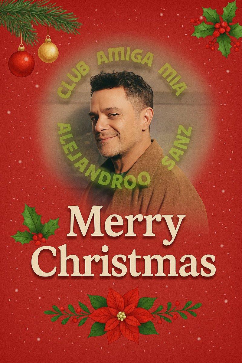 CLUBAMIGAMIABCN's tweet photo. Con las postales que participaron en nuestro concurso de Navidad Os deseamos unas felices Navidades @AlejandroSanz https://t.co/qHM4CGm6G1