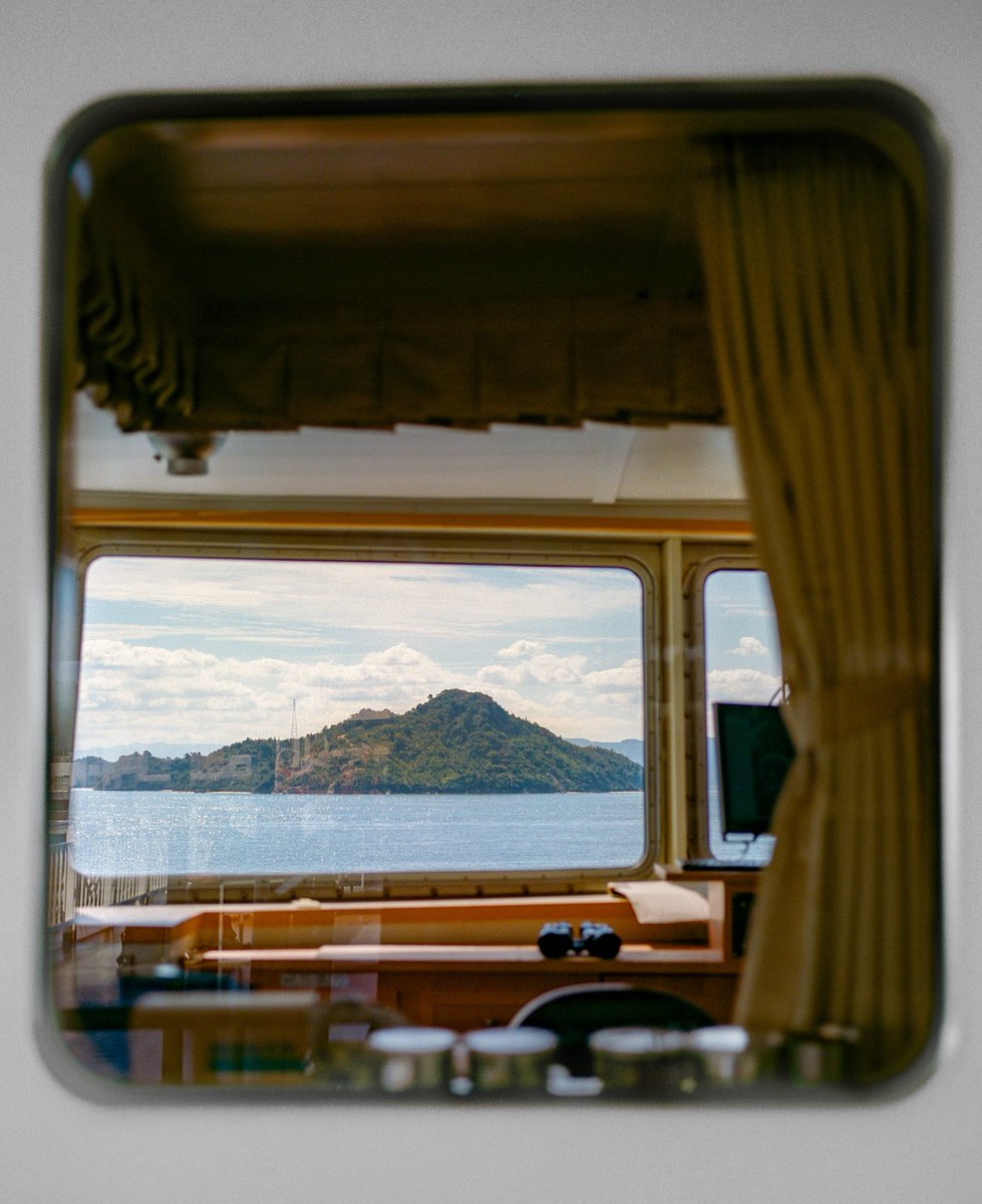 kristophershinn's tweet image. A lovely day on a ferry in Japan