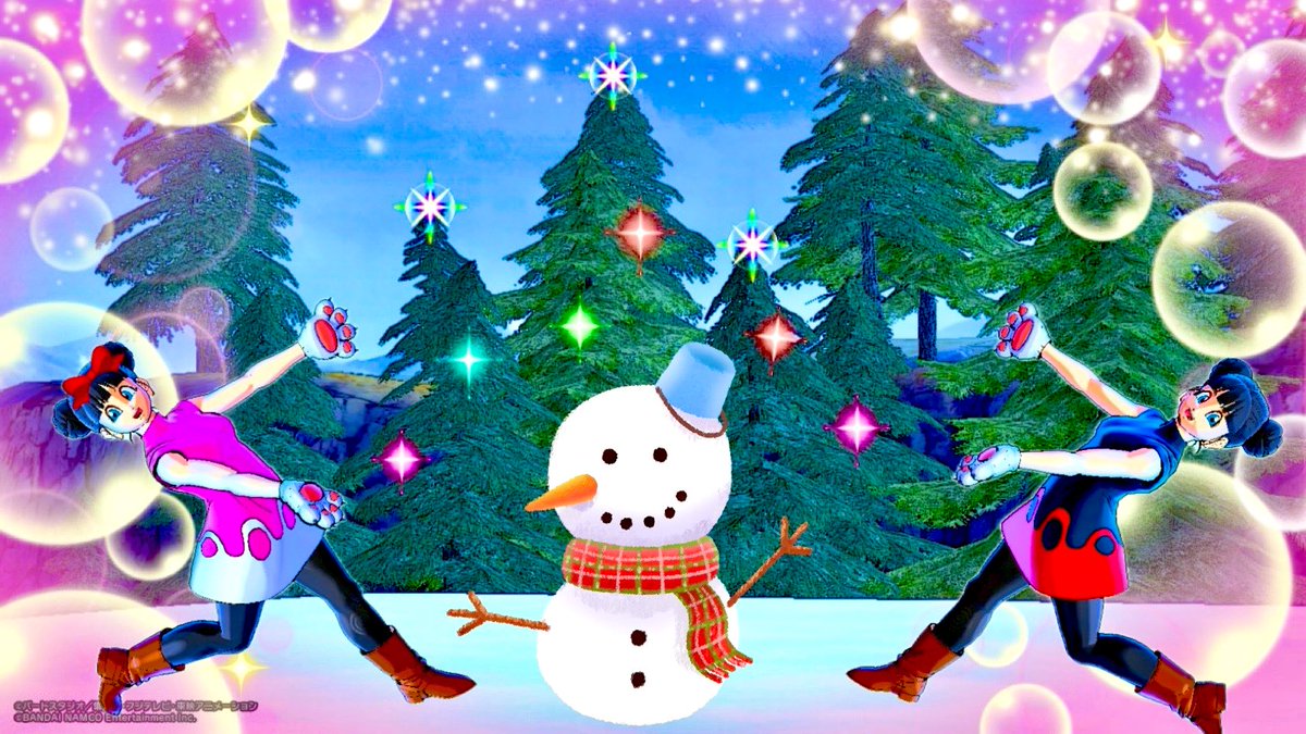 盛り沢山♡クリスマス ゼノバース2 こんばんは⭐️🌙 みなさんっ✨メリークリスマスっ