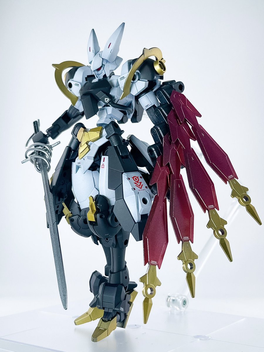 bEXM-00-002【Siren Quasar】

ヴァルキュリア騎士団所属
レイピアの刺突とマント状シールドの防御による白兵戦を得意とするセイレーンのカスタム機
腰のスラスターユニットにより宇宙空間での姿勢制御を素早く行うことが可能

#30MM宇宙エリア
#30MMバイロン軍