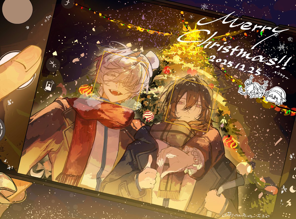 ndanda_120's tweet photo. メリークリスマス!!🎄
学スト楽しい〜(≧∇≦)
 #BSD #ゴードス https://t.co/opVqxy2LY1