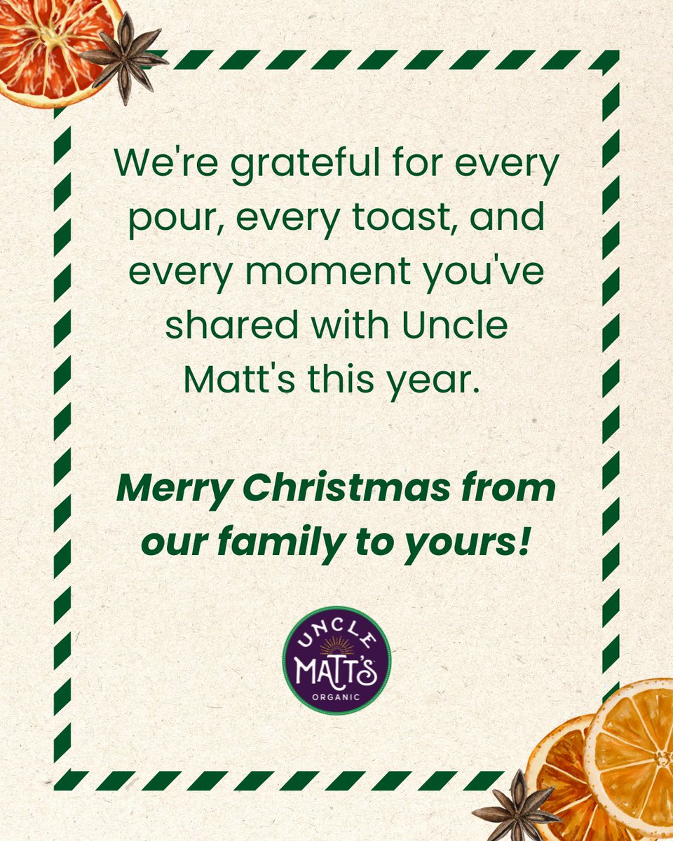 Uncle Matt's Organic tweet media